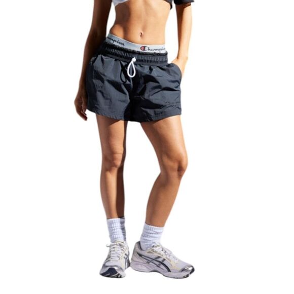 NWT black Woven Taslan 3" shorts by Champion size M - Picture 2 of 6